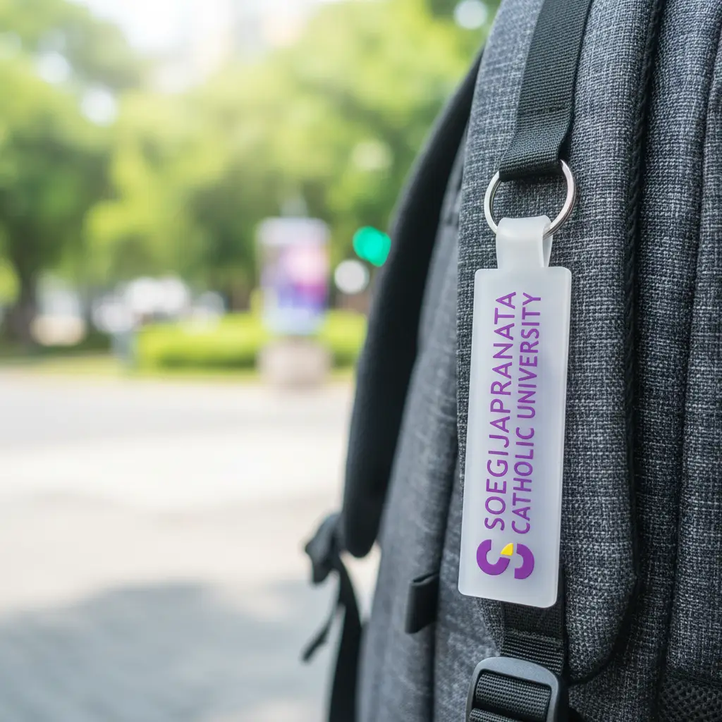 Gantungan kunci karet