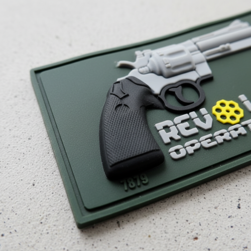 patch rubber custom 3D